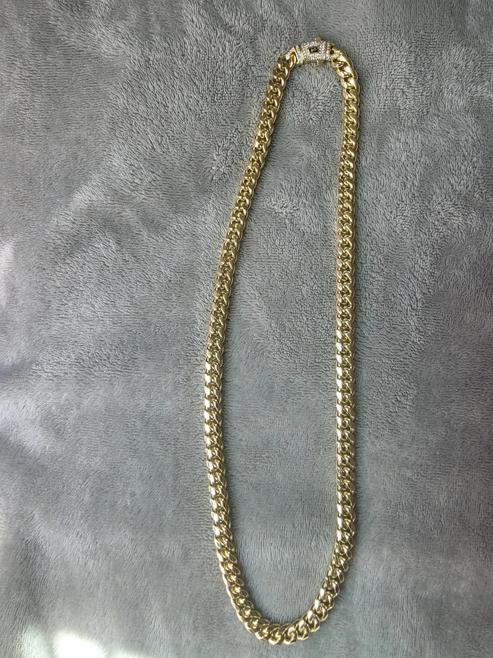 14k Monaco cuban link 18 Inch